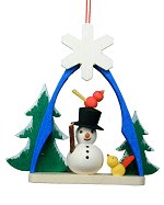 Snowman Arch<br>Ulbricht Ornament